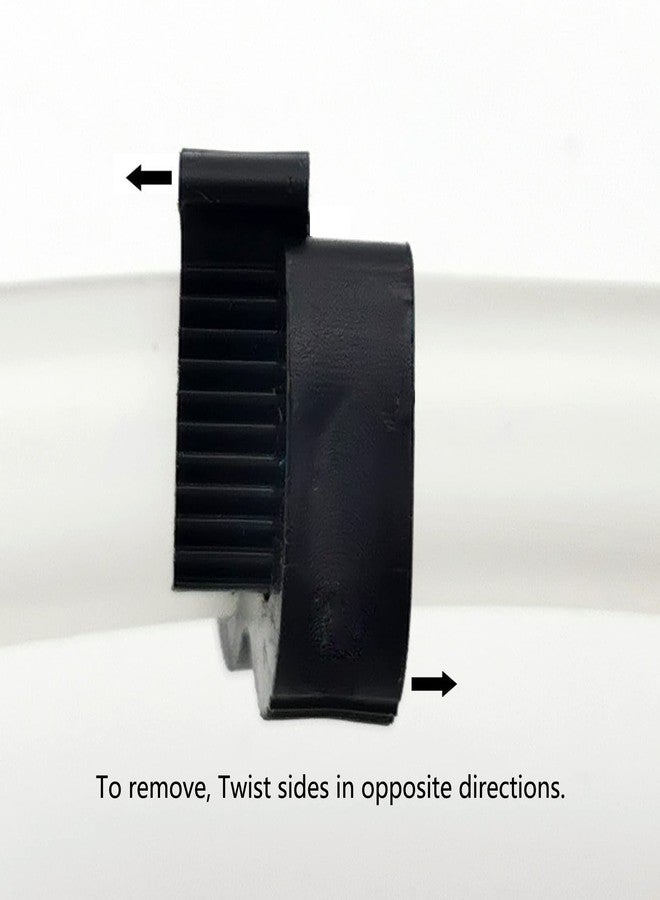 ALEGI Reef Aquarium Nylon Hose Clamps Set, 8.1-32.5mm Plastic Snap Clamps Kit (Black Nylon Hose Clamps 36pack) - Image 4